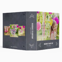 Stylishly Chalked All Purpose Photo Album