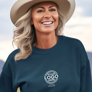Stylishly Elegant Company Branded Logo Sweatshirt