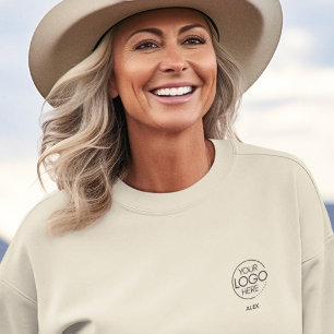 Stylishly Elegant Company Branded Logo Sweatshirt