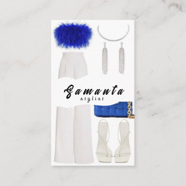 Stylist Business Card (Front)