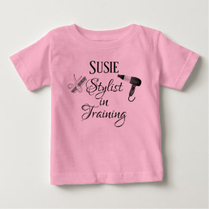 Stylist in Training Baby Romper Salon Beautician