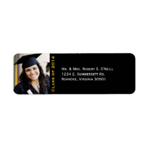 Stylist Moderne Graduation Custom Photo Return Add