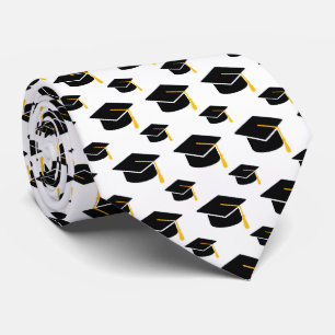 Stylist Mortarboard Graduation Tie