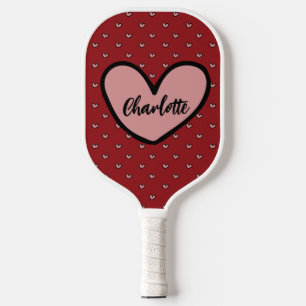 Stylist Sweet Heart Personalized gifts template  Pickleball Paddle