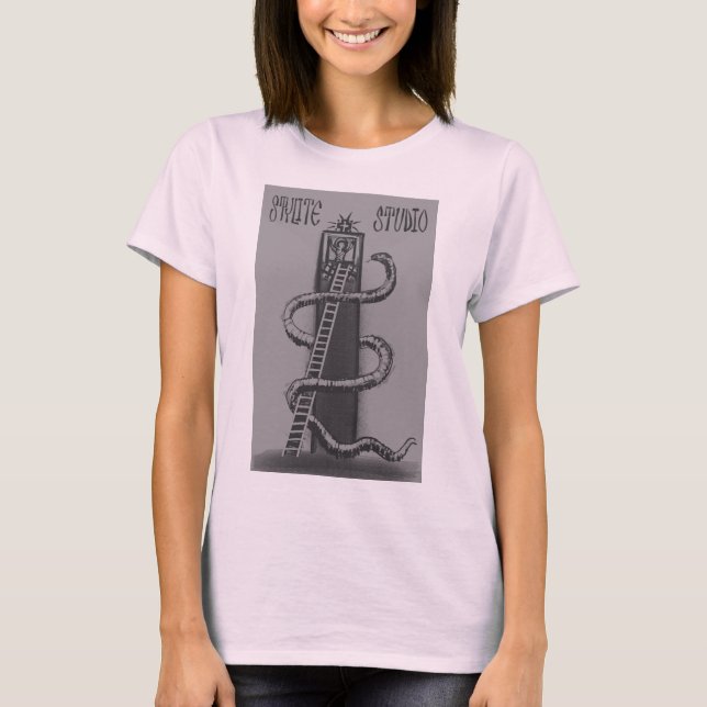 Stylite Studio B/W Logo T-Shirt (Front)