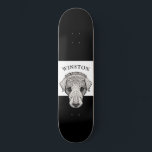 Stylize Labrador Retriever Personalized Skateboard<br><div class="desc">Stylized labrador retriever print personalized with your dog's name. Illustrated lab art. Add your dog'd name.</div>