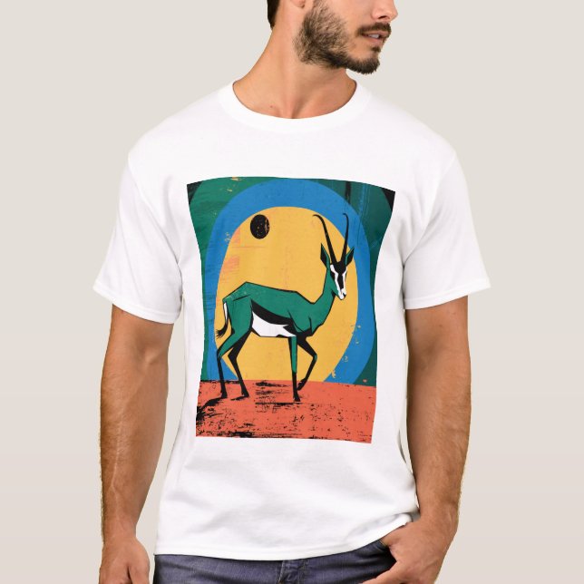 Stylized african wildlife  T-Shirt (Front)