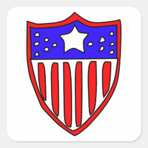 Stylized American Flag Seal