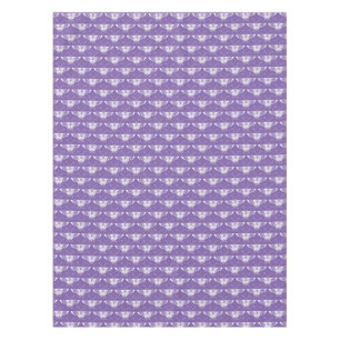 Stylized Art Deco butterfly - dusty lilac Tablecloth
