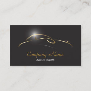 Stylized Auto Detail  Auto Paint  EU Business Card
