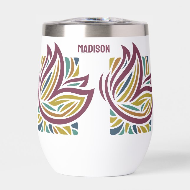 Stylized Butterfly Custom Name (Front)