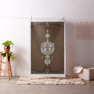 Stylized butterfly fabric