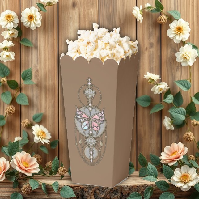 Stylized butterfly  favor box (Creator Uploaded)