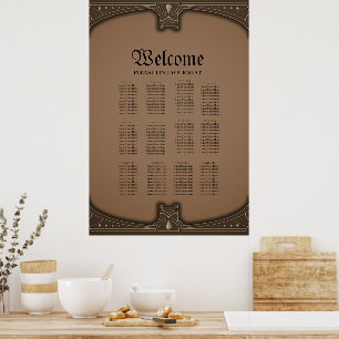 Stylized butterfly  poster