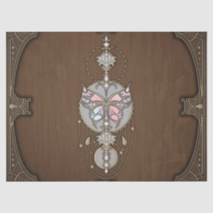 Stylized butterfly tissue paper