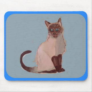 Stylized Cat Poster mouse pad
