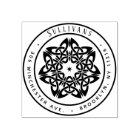 Stylized Celtic Knot Star Christmas Return Address