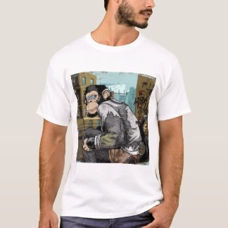 Stylized chimpansee T-Shirt