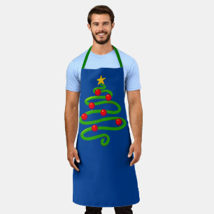 Stylized Christmas Tree Apron
