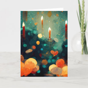 Stylized Christmas Tree Christmas Card
