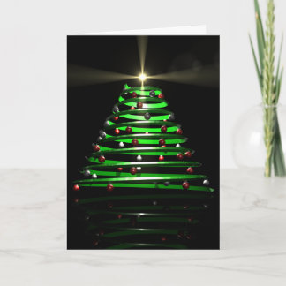 Stylized Christmas Tree Holiday Card
