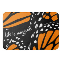 Stylized Classic Monarch Butterfly Wing