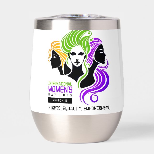 Stylized Colourful Trio of Women IWD 2025 (Front)