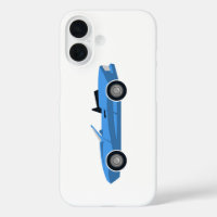 Stylized Convertible Sports Car