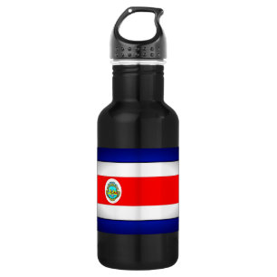 Stylized Costa Rica Flag 532 Ml Water Bottle