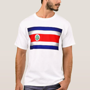 Stylized Costa Rica Flag T-Shirt