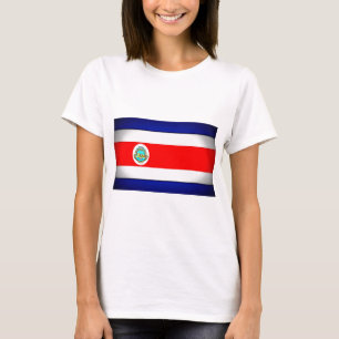 Stylized Costa Rica Flag T-Shirt