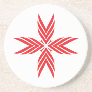 Stylized Cross Coasters
