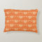 Stylized Deco butterfly  - coral orange