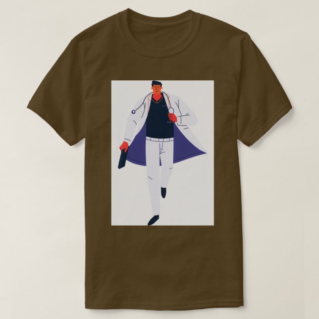 Stylized Doctor T-Shirt (Design Front)