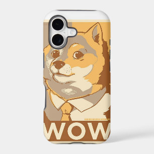 Stylized Doge WOW phone case
