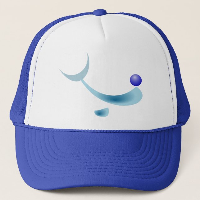 stylized dolphin cap (Front)