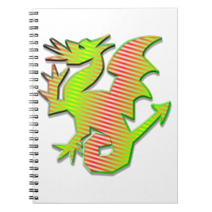 Stylized Dragon Notebook