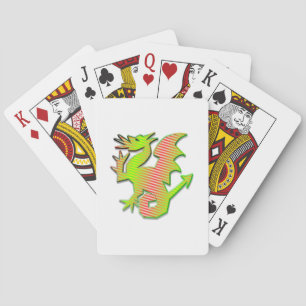 Stylized Dragon Playing Cards