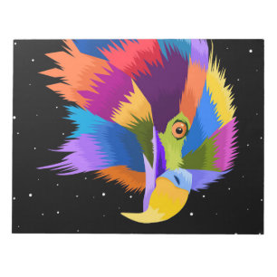 Stylized Eagle Pop Notepad