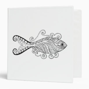 Stylized Fish Binder