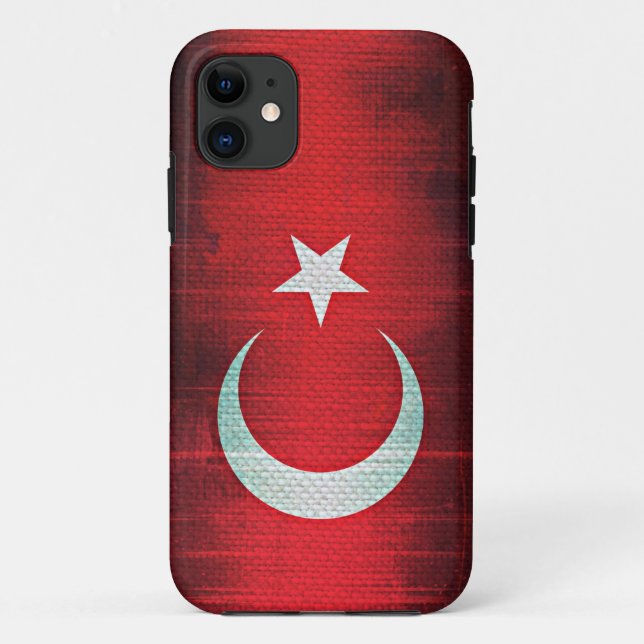 Stylized Flag of Turkey Case-Mate iPhone Case (Back)