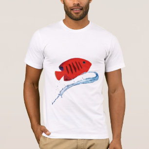 Stylized Flame Angel T-Shirt