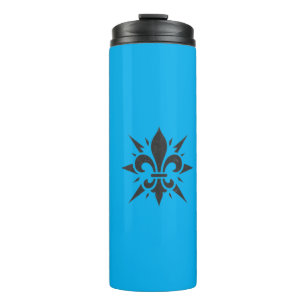 "Stylized Fleur-de-lis" Thermal Tumbler