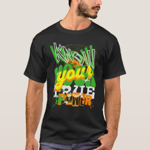 Stylized Floral Illustration – Elegant Nature  T-Shirt