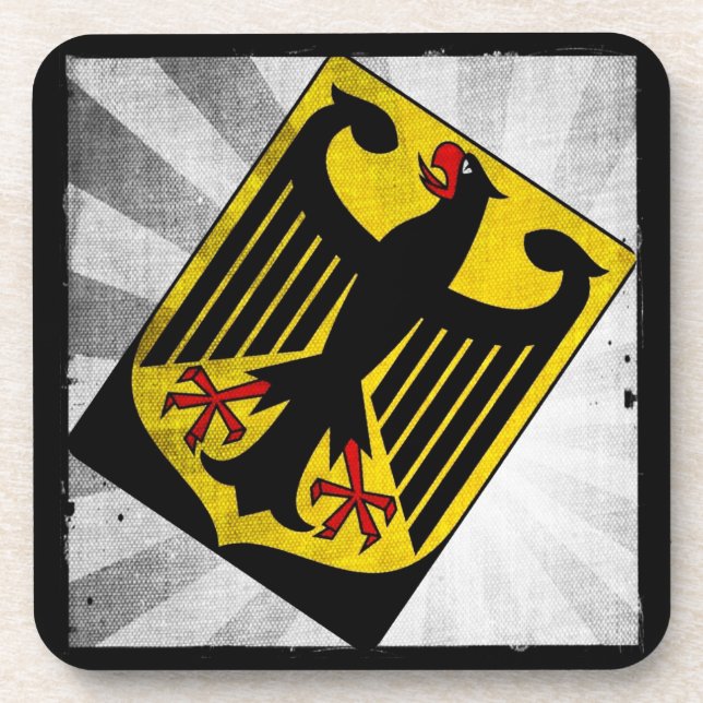 Stylized Germany COA Coaster (Front)