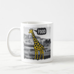 Stylized giraffe  coffee mug
