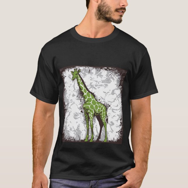 Stylized giraffe  T-Shirt (Front)