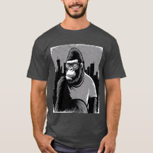 Stylized gorilla 