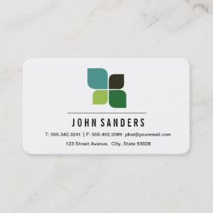 Stylized Icon Business Card