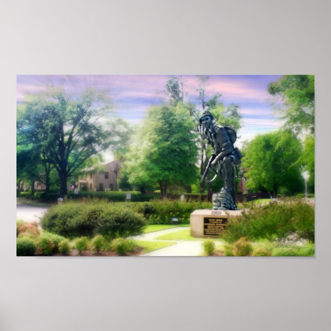 Stylized Iron Mike Final on Matte Canvas Poster (Front)